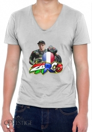 T-Shirt homme Col V johann zarco moto gp