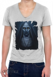 T-Shirt homme Col V La nonne