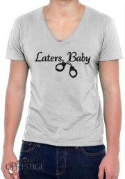 T-Shirt homme Col V Laters Baby fifty shades of grey