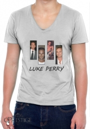T-Shirt homme Col V Luke Perry Hommage