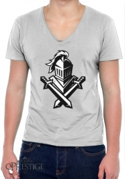 T-Shirt homme Col V Modern Knight Elegance