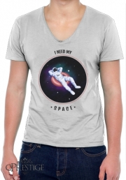 T-Shirt homme Col V Need my space