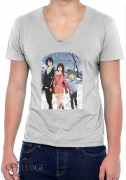 T-Shirt homme Col V Noragami