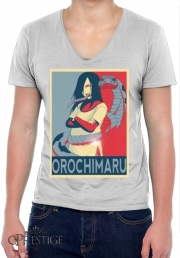 T-Shirt homme Col V Orochimaru Propaganda