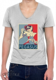 T-Shirt homme Col V Pegasus Zodiac Knight