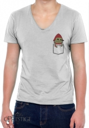 T-Shirt homme Col V Pocket Pawny MIB