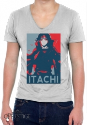 T-Shirt homme Col V Propaganda Itachi