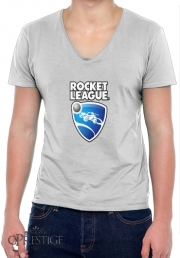 T-Shirt homme Col V Rocket League