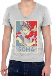 T-Shirt homme Col V Soma propaganda