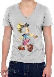 T-Shirt homme Col V The Blue Fairy pinocchio