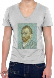 T-Shirt homme Col V Van Gogh Self Portrait