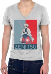T-Shirt homme Col V Zenitsu Propaganda