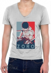 T-Shirt homme Col V Zoro Propaganda