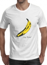 T-Shirt Manche courte cold rond Andy Warhol Banana