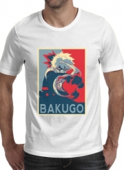 T-Shirt Manche courte cold rond Bakugo Katsuki propaganda art