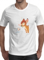 T-Shirt Manche courte cold rond Bambi Art Print