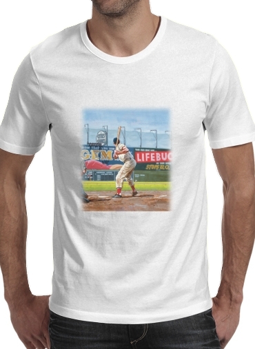 T-Shirt Manche courte cold rond Baseball Painting