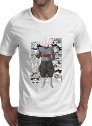 T-Shirt Manche courte cold rond Black Goku Scan Art