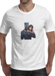 T-Shirt Manche courte cold rond Black Panther x Mowgli