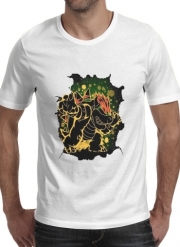 T-Shirt Manche courte cold rond Bowser Abstract Art