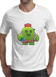 T-Shirt Manche courte cold rond Brawl Stars Spike Cactus