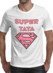 T-Shirt Manche courte cold rond Cadeau pour une Super Tata