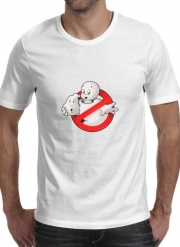 T-Shirt Manche courte cold rond Casper x ghostbuster mashup