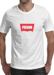 T-Shirt Manche courte cold rond Personnalisé au Style LEVIS