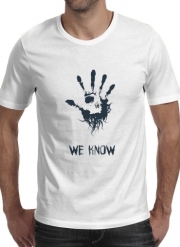 T-Shirt Manche courte cold rond Dark Brotherhood we know symbol