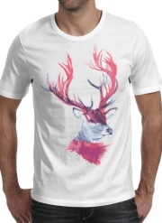 T-Shirt Manche courte cold rond Deer paint