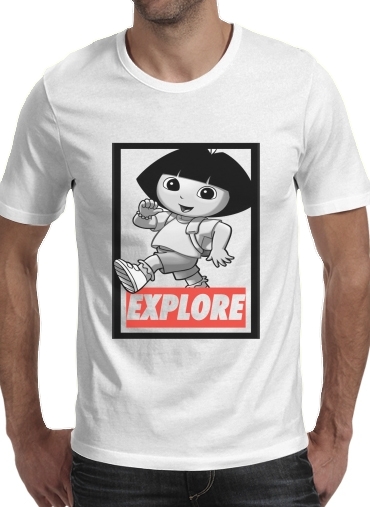 T-Shirt Manche courte cold rond Dora Explore