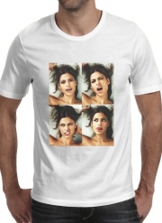T-Shirt Manche courte cold rond Eva mendes collage