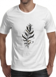 T-Shirt Manche courte cold rond Feather minimalist