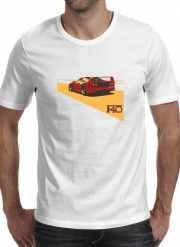 T-Shirt Manche courte cold rond Ferrari F40 Art Fan