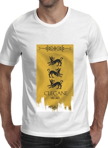 T-Shirt Manche courte cold rond Flag House Clegane