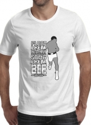 T-Shirt Manche courte cold rond Float like a butterfly Sting like a bee