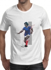 T-Shirt Manche courte cold rond Football Legends: Michel Platini - France