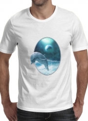 T-Shirt Manche courte cold rond Freedom Of Dolphins