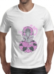 T-Shirt Manche courte cold rond Elephant Ganesha