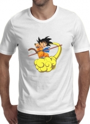T-Shirt Manche courte cold rond Goku Kid on Cloud GT