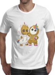 T-Shirt Manche courte cold rond Groot x Licorne