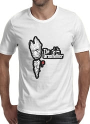 T-Shirt Manche courte cold rond GrootFather is Groot x GodFather