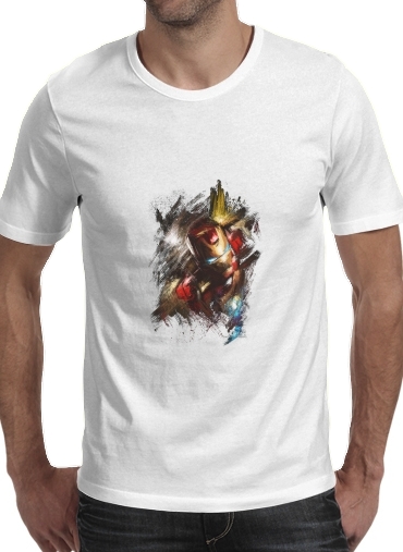 T-Shirt Manche courte cold rond Grunge Ironman
