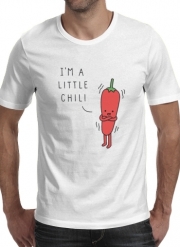 T-Shirt Manche courte cold rond Im a little chili - Piment