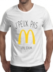 T-Shirt Manche courte cold rond Je peux pas jai faim McDonalds