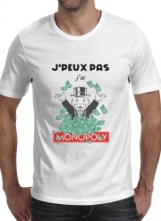 T-Shirt Manche courte cold rond Je peux pas jai monopoly