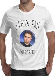 T-Shirt Manche courte cold rond Je peux pas jai Robert Pattinson