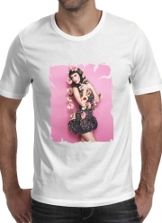 T-Shirt Manche courte cold rond Katty perry flowers