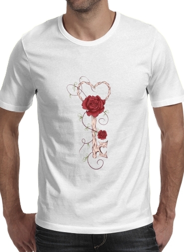 T-Shirt Manche courte cold rond Key Of Love