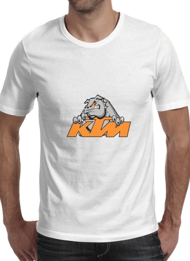 T-Shirt Manche courte cold rond KTM Racing Orange And Black
